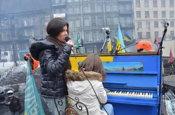Руслана пя на барикадата