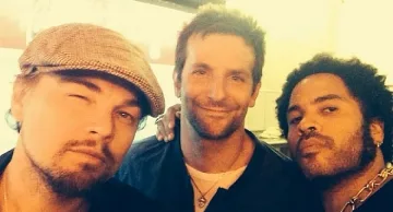 Ди Каприо, Кравиц и Купър са неразделни