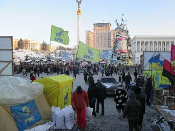 Българите на Майдана викат срещу рекета