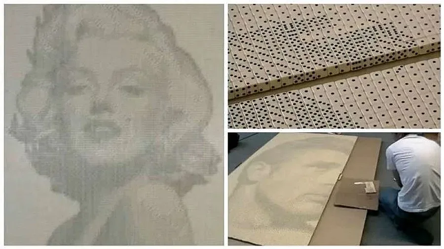 Изкуство от зарове (ВИДЕО)