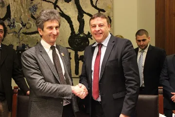 Хвалят Благоевград в Италия