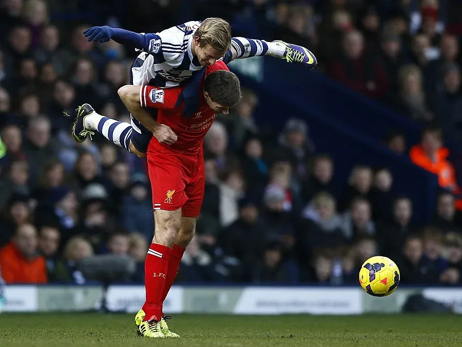 Ливърпул се спъна срещу Уест Бромич