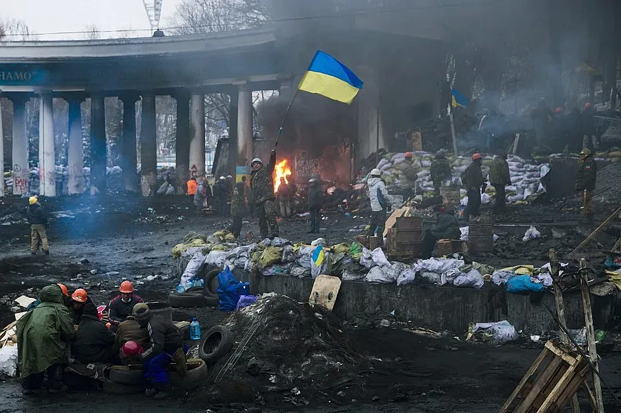Първата оставка не спря бунта в Украйна