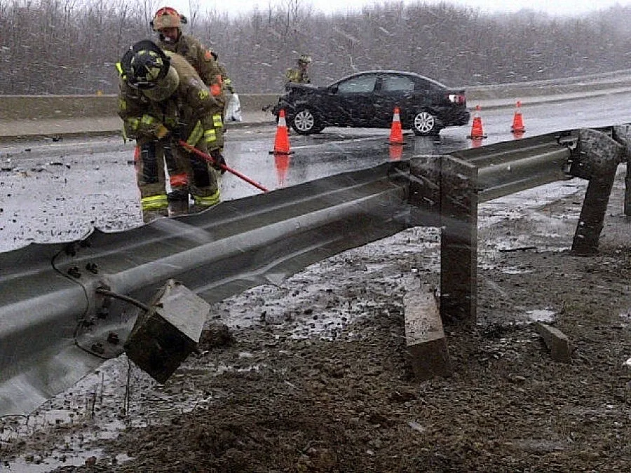 Верижна катастрофа с 47 коли в Канада