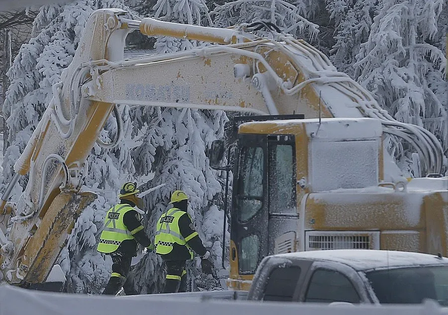 Верижна катастрофа в Канада