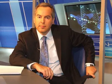 Бойко Василев с лекция пред студенти в АУБ