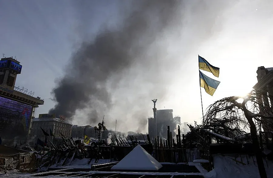 Нова жертва на протестите в Киев (Обзор)