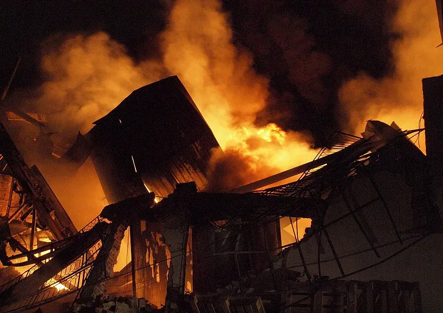 Пожар гори в Княжево
