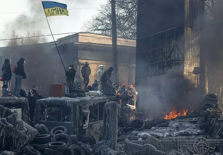 Щурм и барикади за властта в Украйна