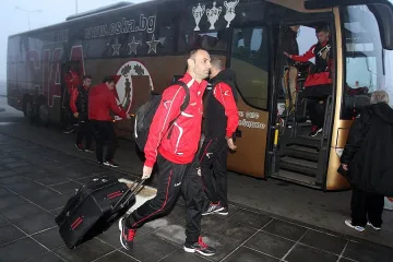 ЦСКА пристигна в Турция