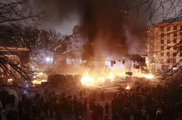 Първи жертви в Киев