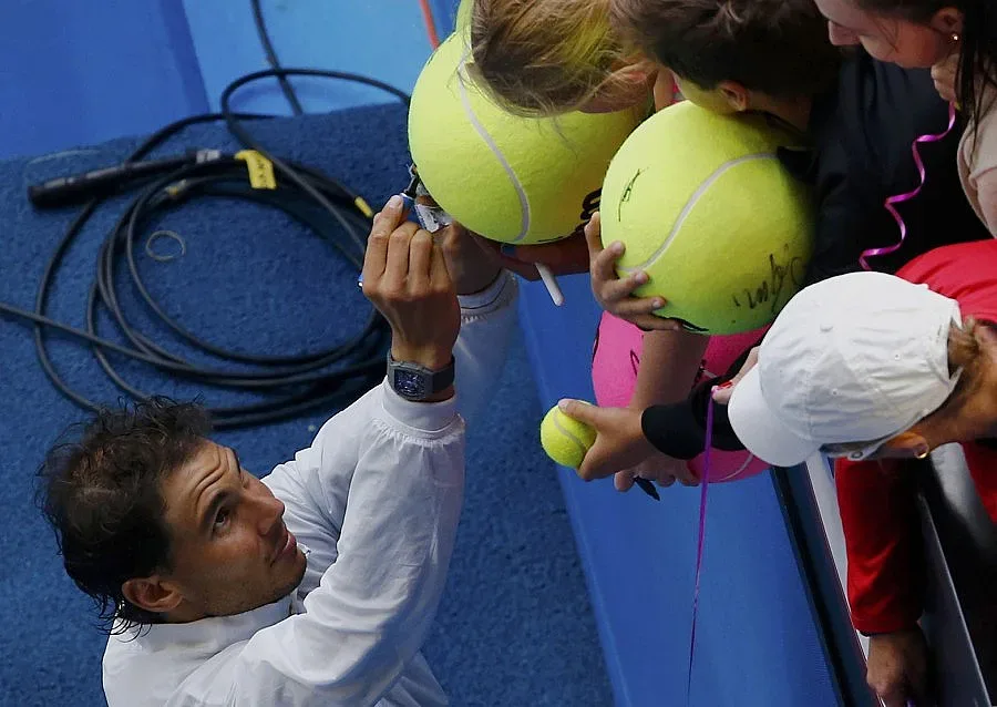 Мазол мъчи Надал преди мача с Гришо