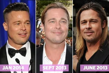 Брад Пит обръсна брадата си заради филмова роля