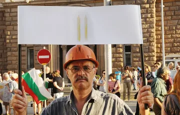 Миньорите на протест срещу Плевнелиев заради ВЕИ
