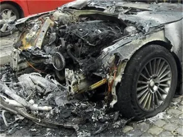 Две коли горяха в Пиринско