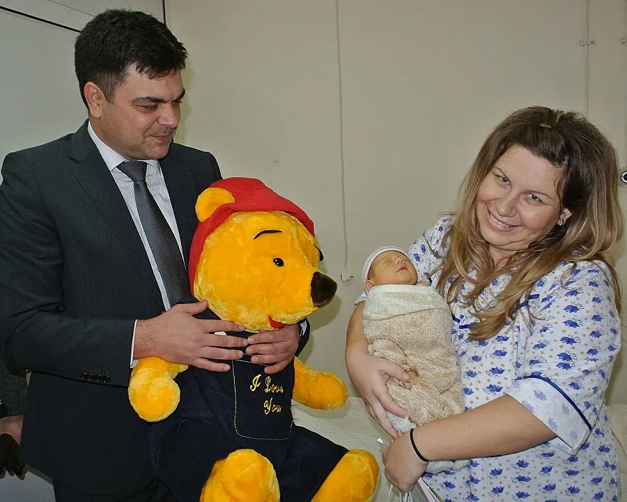 Юбилейни монети за бебетата на годината в Димитровград