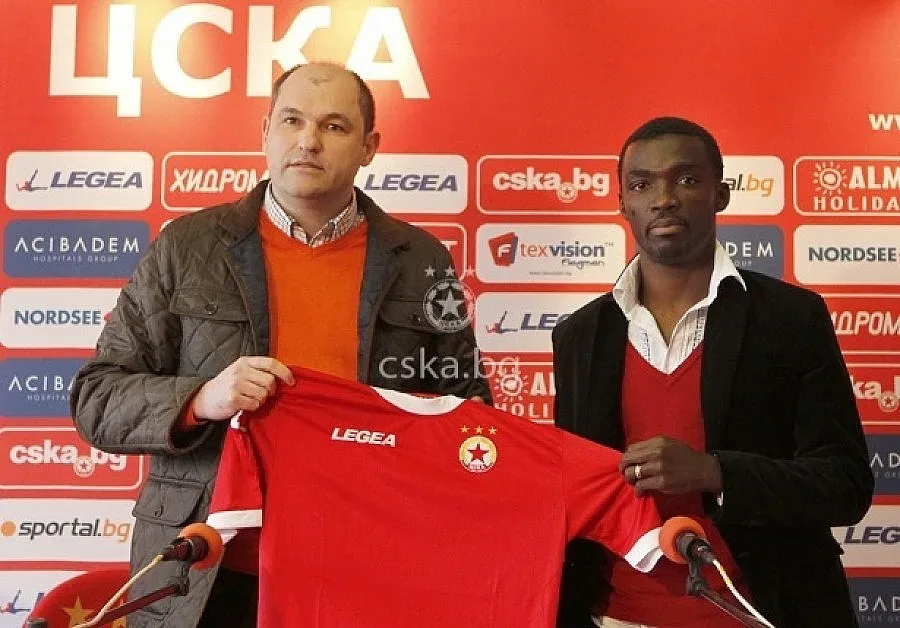 ЦСКА представи новото си попълнение Стивън Сънди