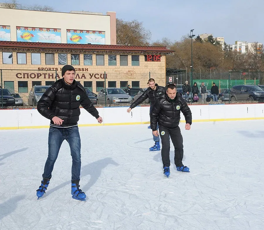 Волейболистите на "Добруджа 07" се забавляваха по детски