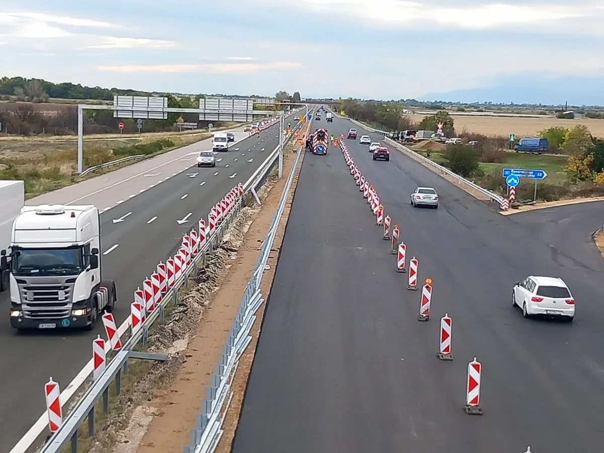 Едно задръстване по-малко на магистрала "Тракия"