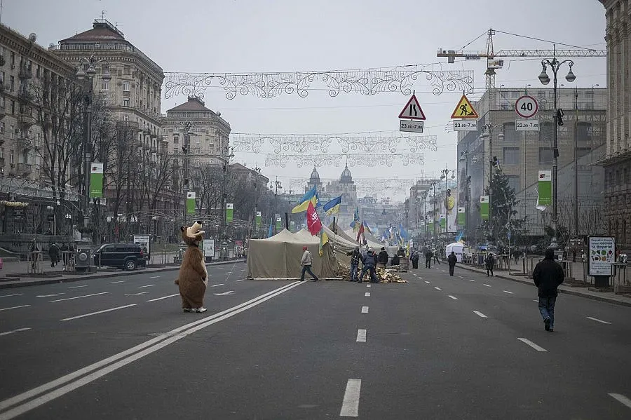 Национална стачка блокира Украйна след НГ