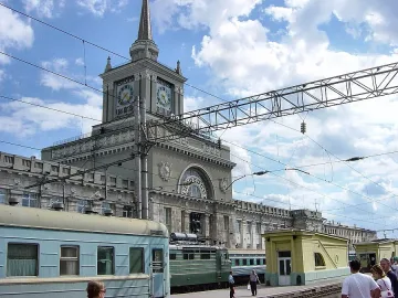 Експлозия на ж.п. гара във Волгоград