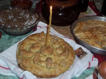 Три хляба се месят за Бъдни вечер