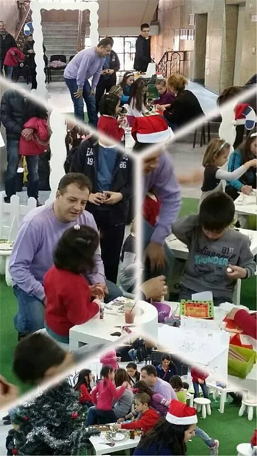 Община стана коледна работилница