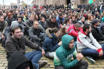Протестиращият човек е Политик на годината