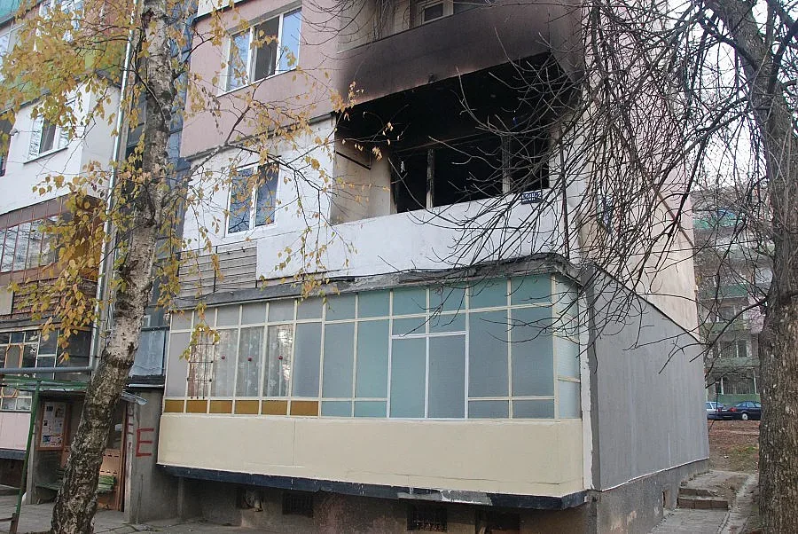 4-годишно дете бе обгазено от пожар