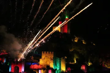 Царевец с грандиозно светлинно шоу за 2019 г.