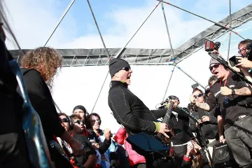 ВИДЕО: Концертът на Metallica в Антарктида 