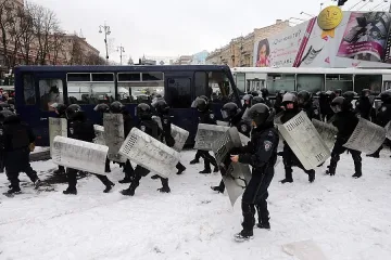 В Киев: Щурм срещу протестите