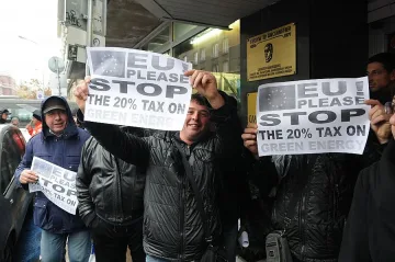 МИЕ не отстъпи пред протеста за "зелената енергия"