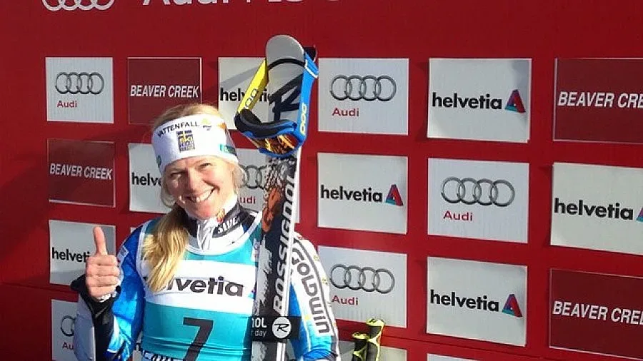 Шведка бие за първи път на гигантски слалом за СК