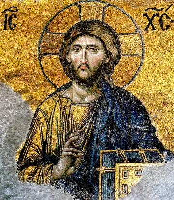Зографка рисува Христос в Антарктида