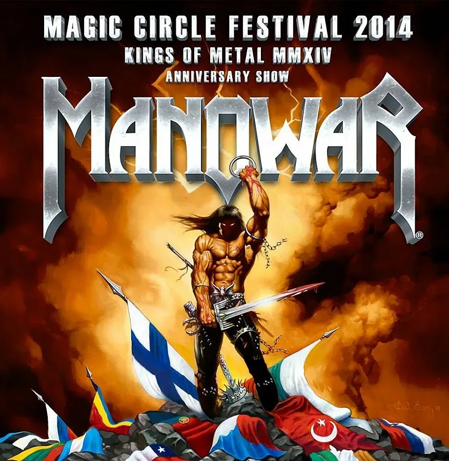 Manowar хедлайнери на фест във Финландия 
