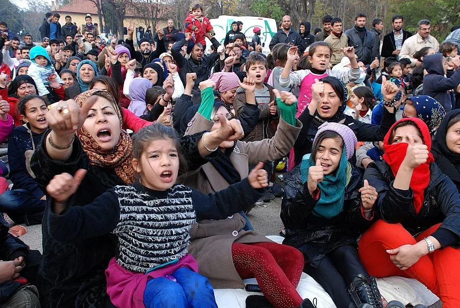 Недоволство срещу извеждането на сирийци от Харманли