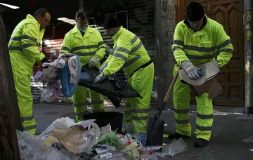 Край на кризата с боклука в Мадрид