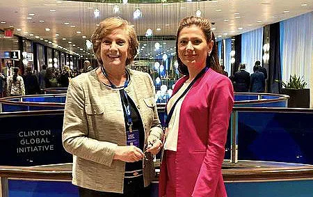 Искра Михайлова и Ертен Анисова на знакова визита в САЩ