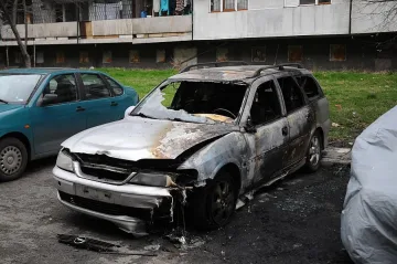 Четири коли изгоряха в Бургас