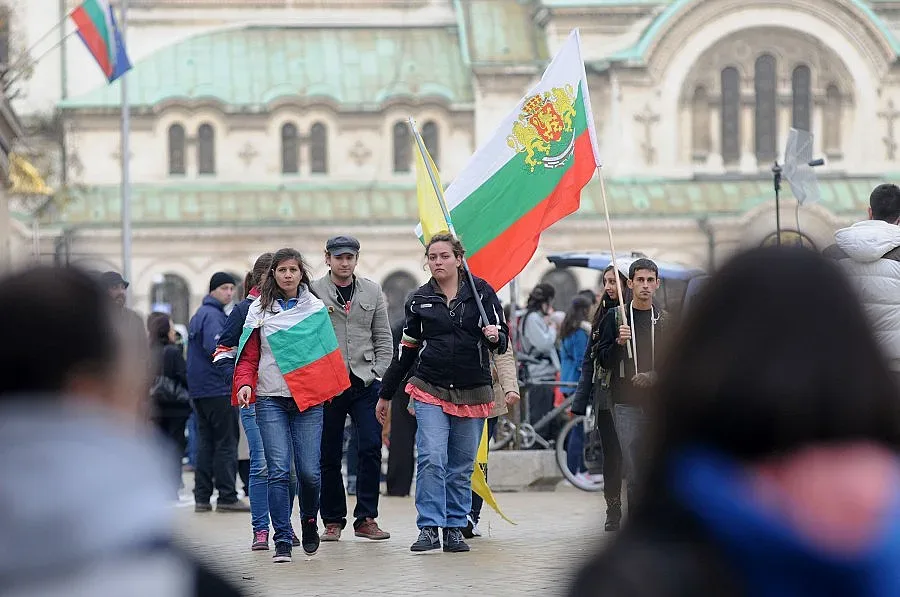 Граждани и студенти в блокада на Народното събрание
