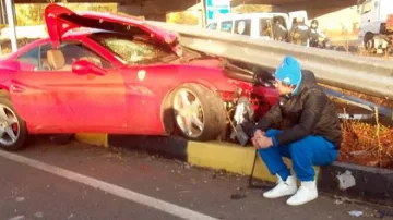 Украински ас потроши "Ферари" от България