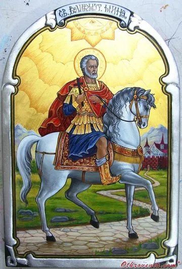 Св. Мина закриля жените и воините