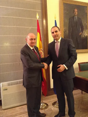 Цветанов се срещна с вътрешния министър на Испания