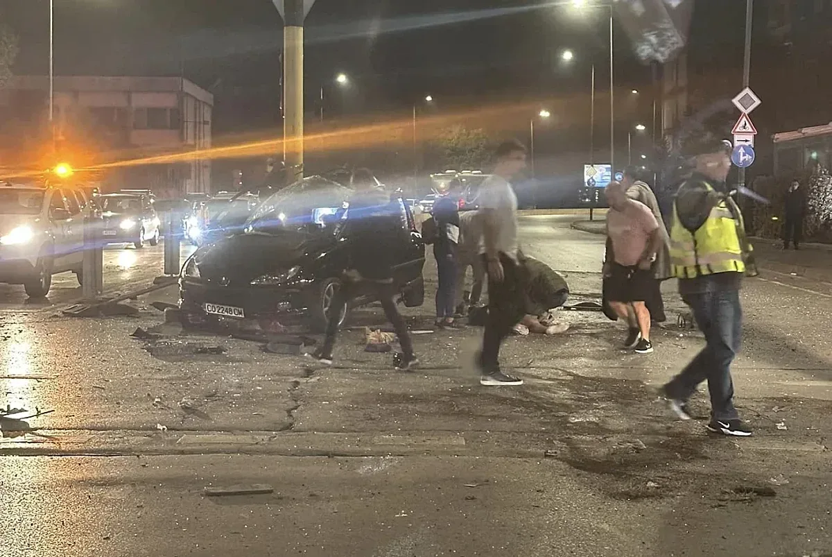 Страшно меле на столичен булевард. Очевидци онемяха