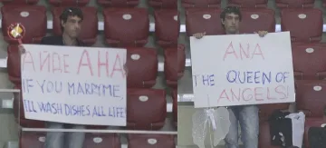 Фен предложи брак на Хубавата Ана в София
