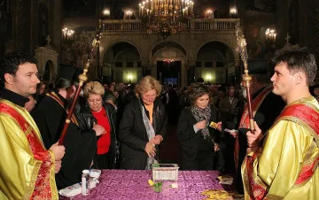 Мощите на Кръстителя с лъвски скок в Чудесата
