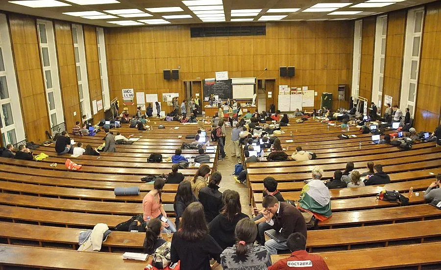 Лесотехническият университет под окупация