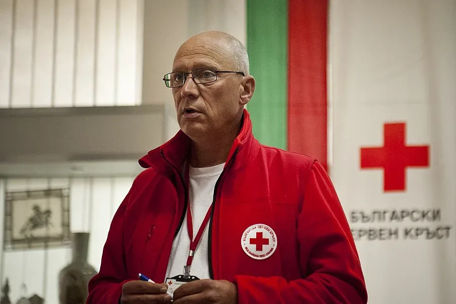 БЧК с игри и забавления за децата бежанци