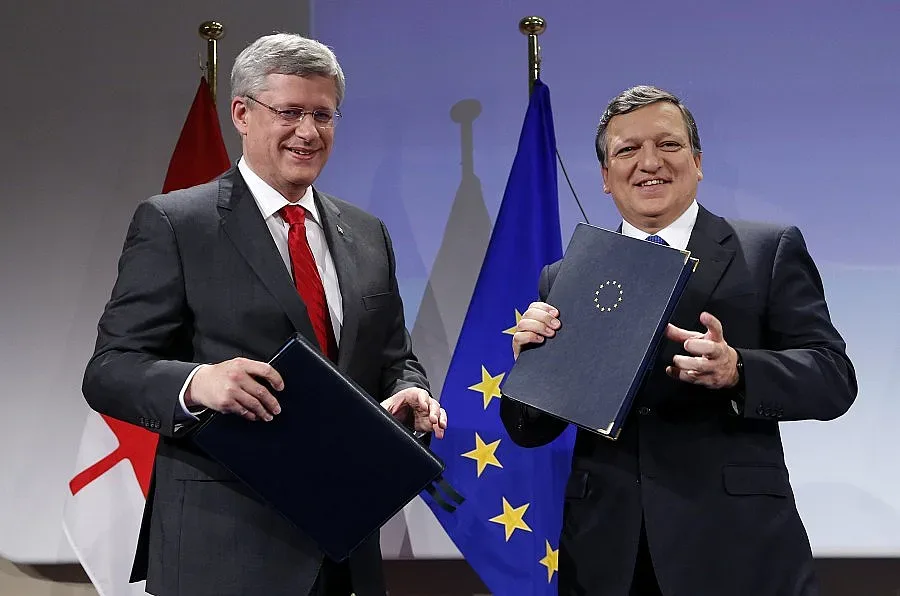 ЕС и Канада подписаха договор за свободна търговия